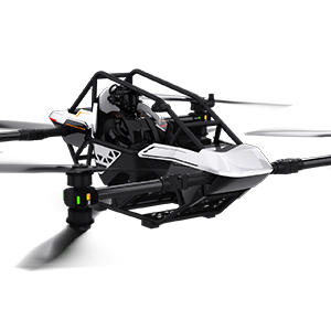 Aéronef eVTOL habité sécurisé