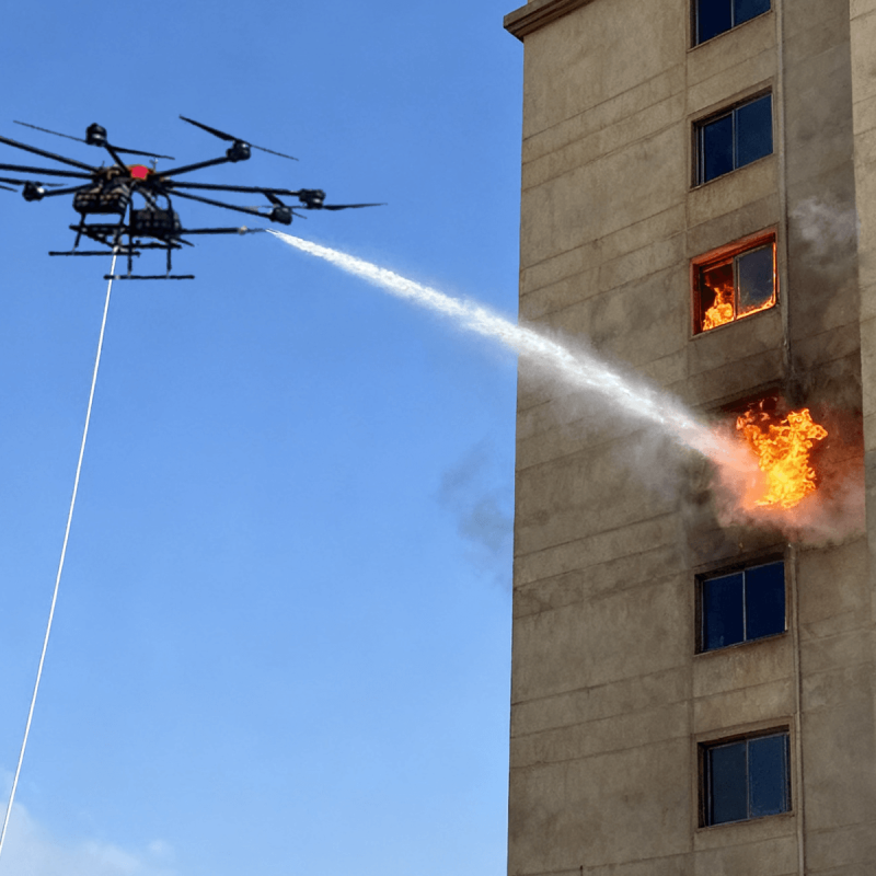 Firefighting drone